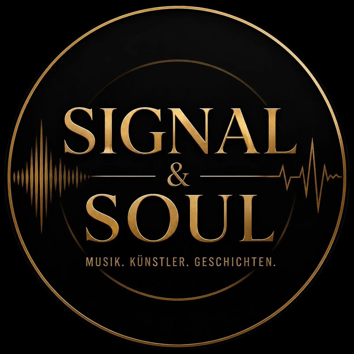 Signal & Soul Logo mit dem Claim Musik. Künstler. Geschichten.